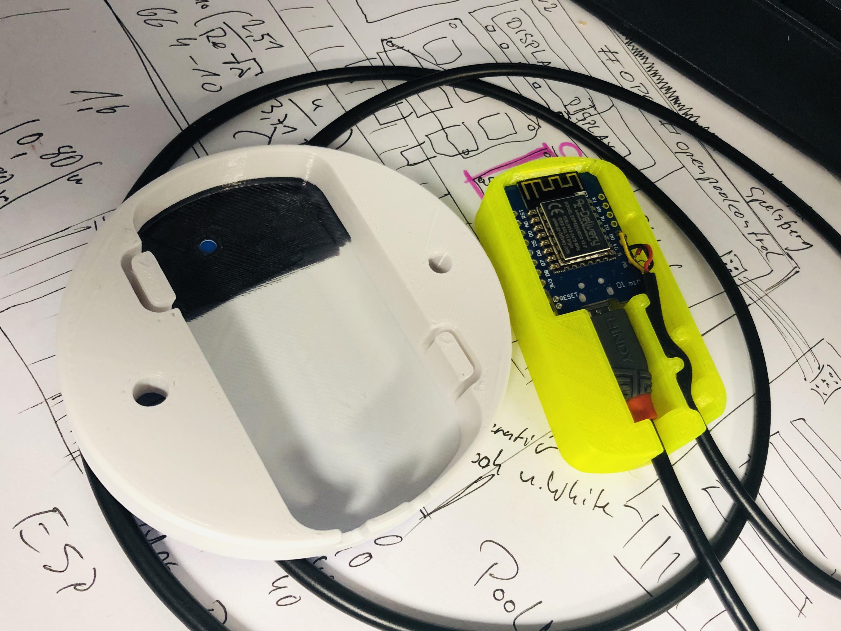 3d-printed enclousure open