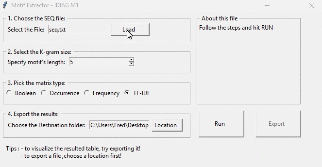 Pattern Extractor Application GitHub - 11Fred11/patternExtractor: :bar_chart: Desktop application to ...