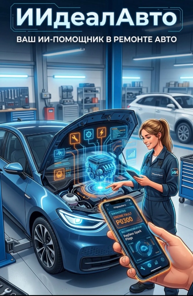 Логотип ИИдеал Авто (AIdeal Auto)