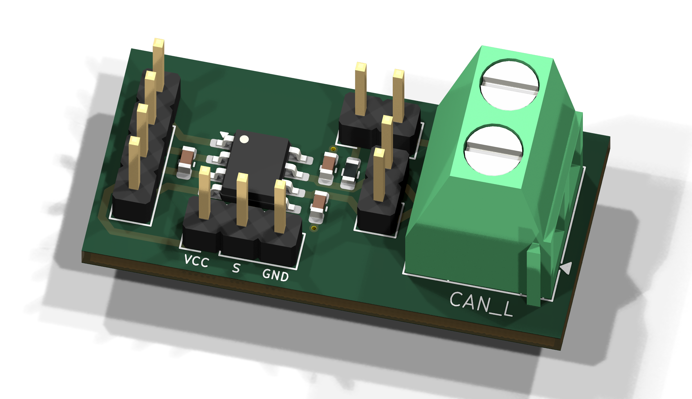 Tja1051-breakout, from the project README
