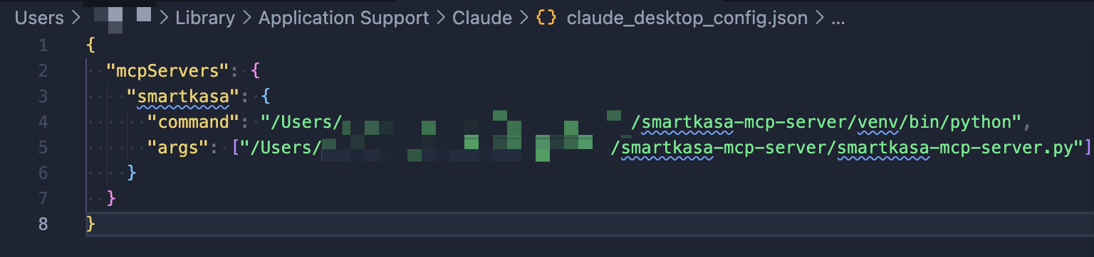 Конфігурація у файлі claude_desktop_config.json