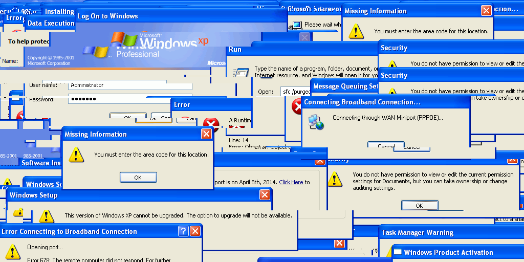 Windows XP Error Simulator Roblox 