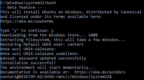 Bash Install