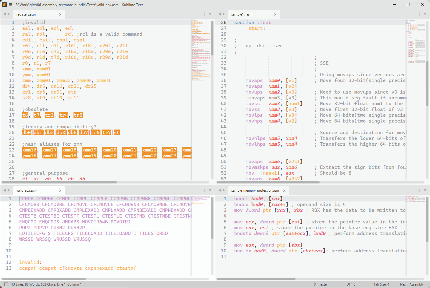 Sublime Text 4 with Breakers theme