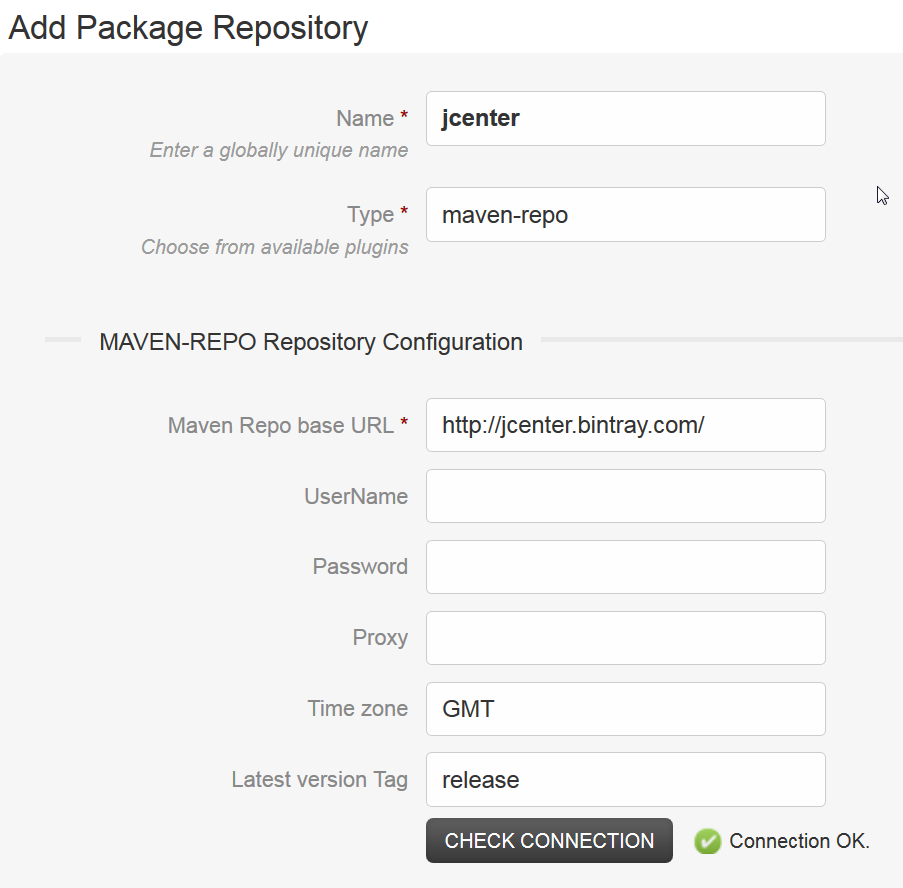 Add a Maven repository