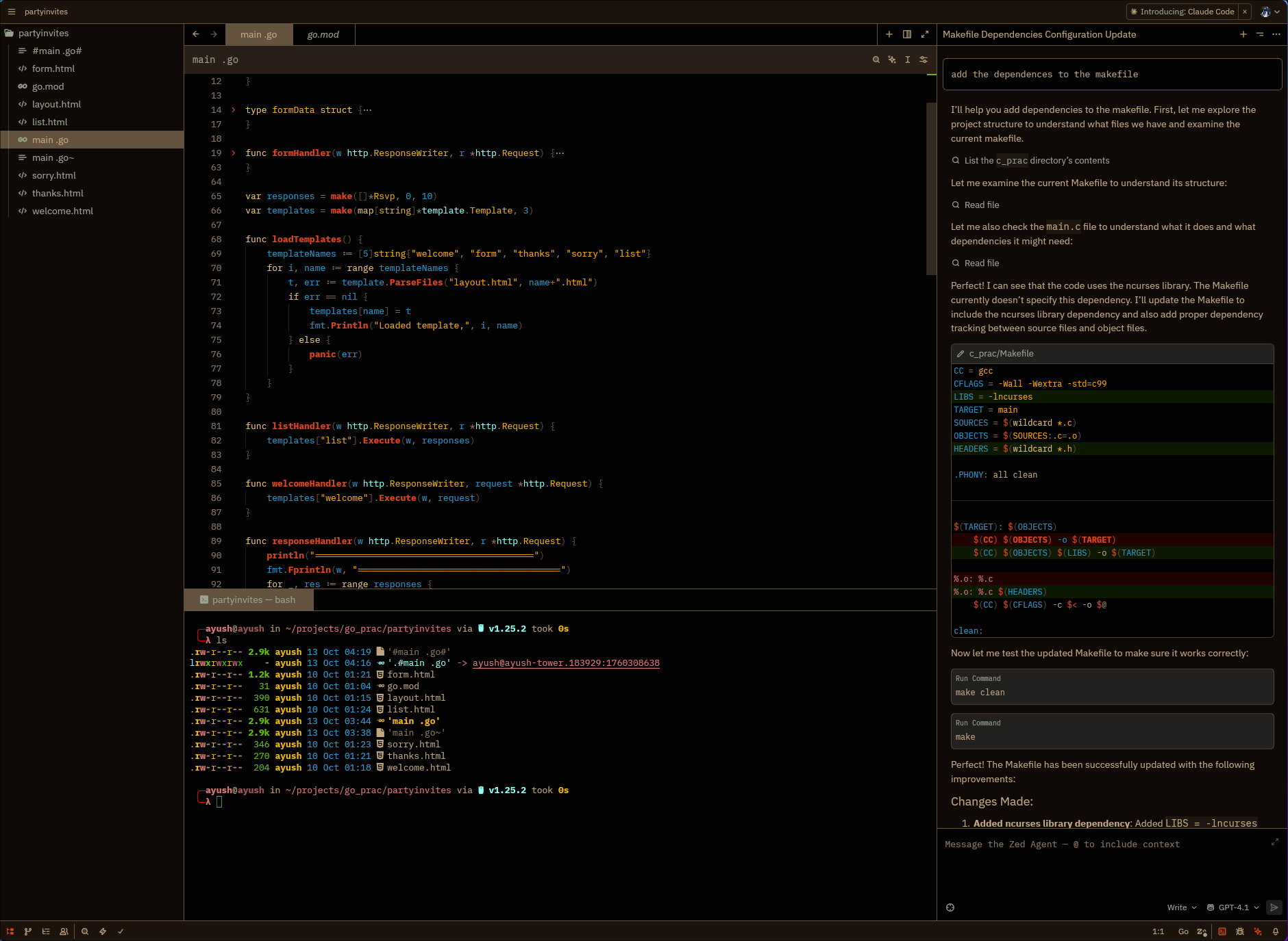 General UI Overview