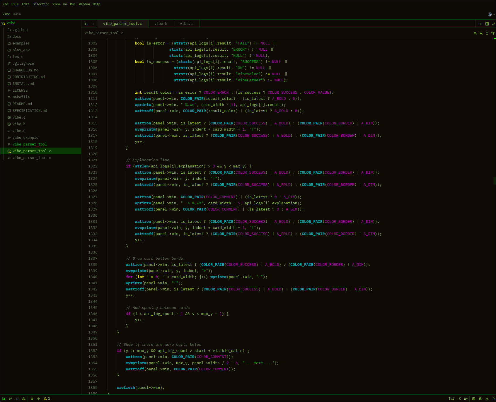 General UI Overview