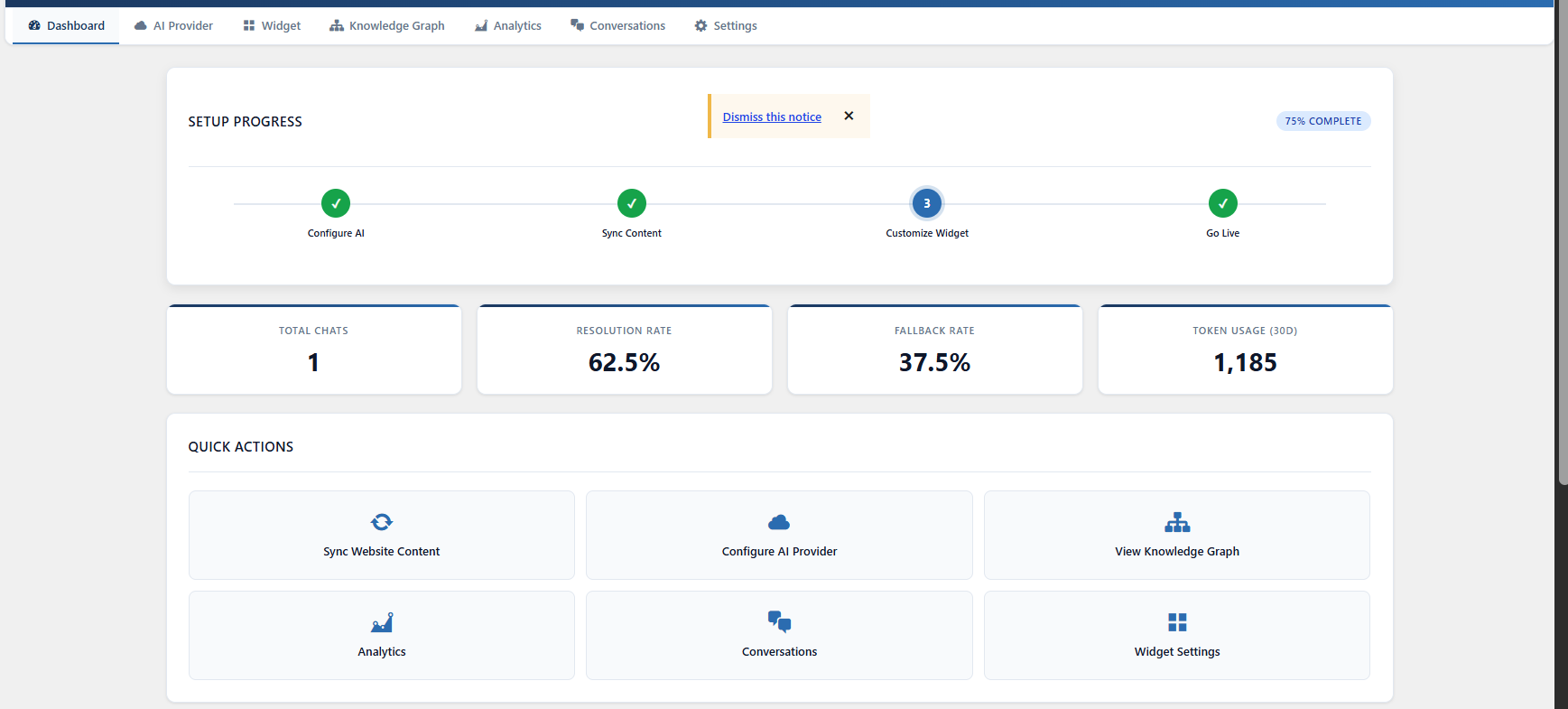 AI Assistant with Knowledge Graph