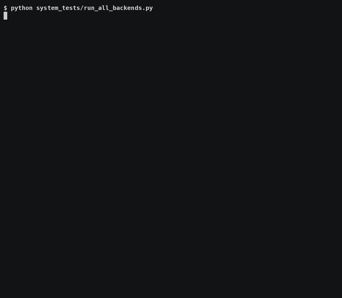 The same policy running unchanged on flagd, GrowthBook, an in-house engine, Unleash, and Statsig