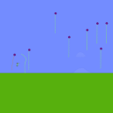 Chaotic catching strings v1