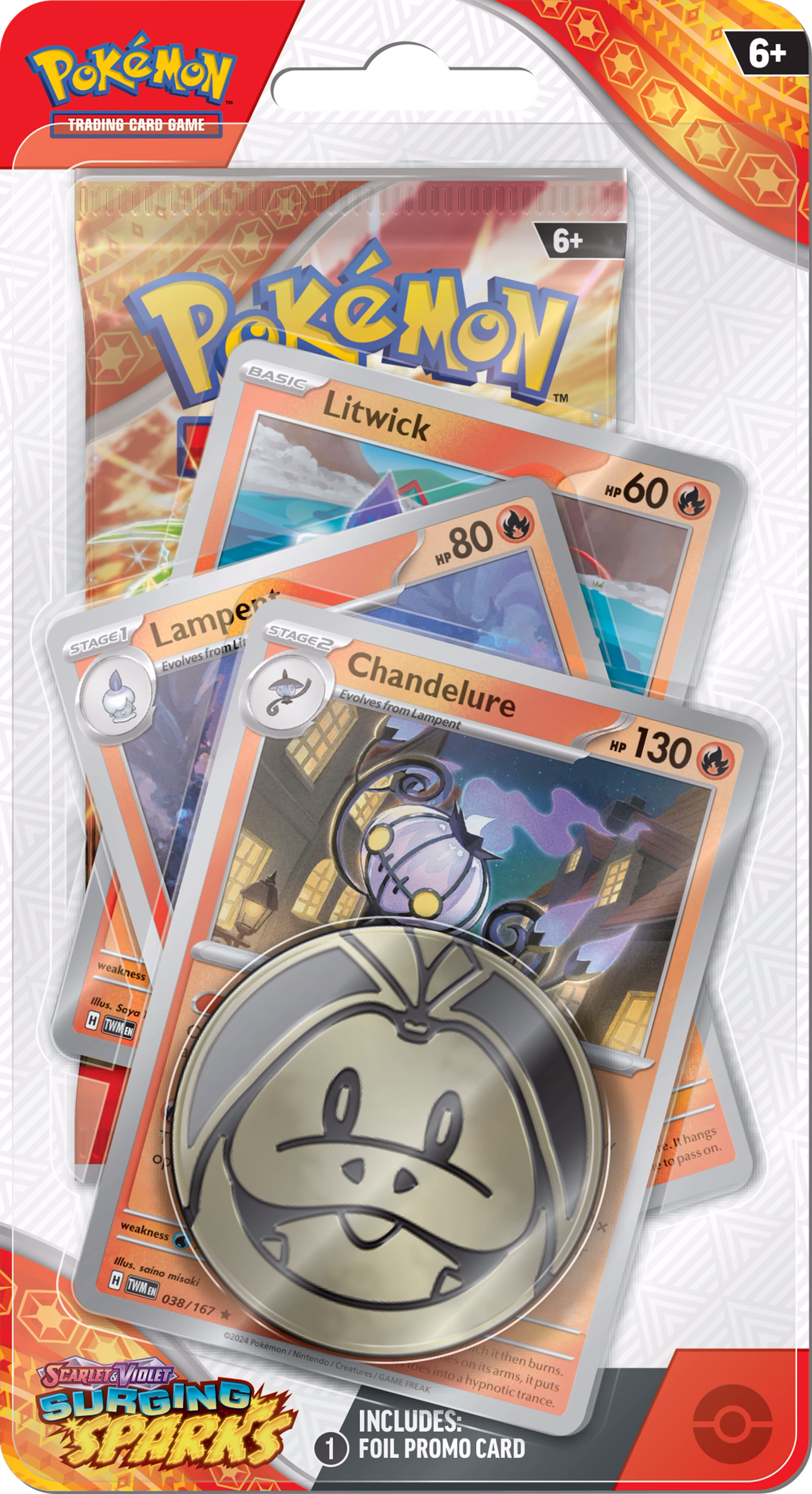 Surging Sparks 3 Pack Blisters [Quagsire]