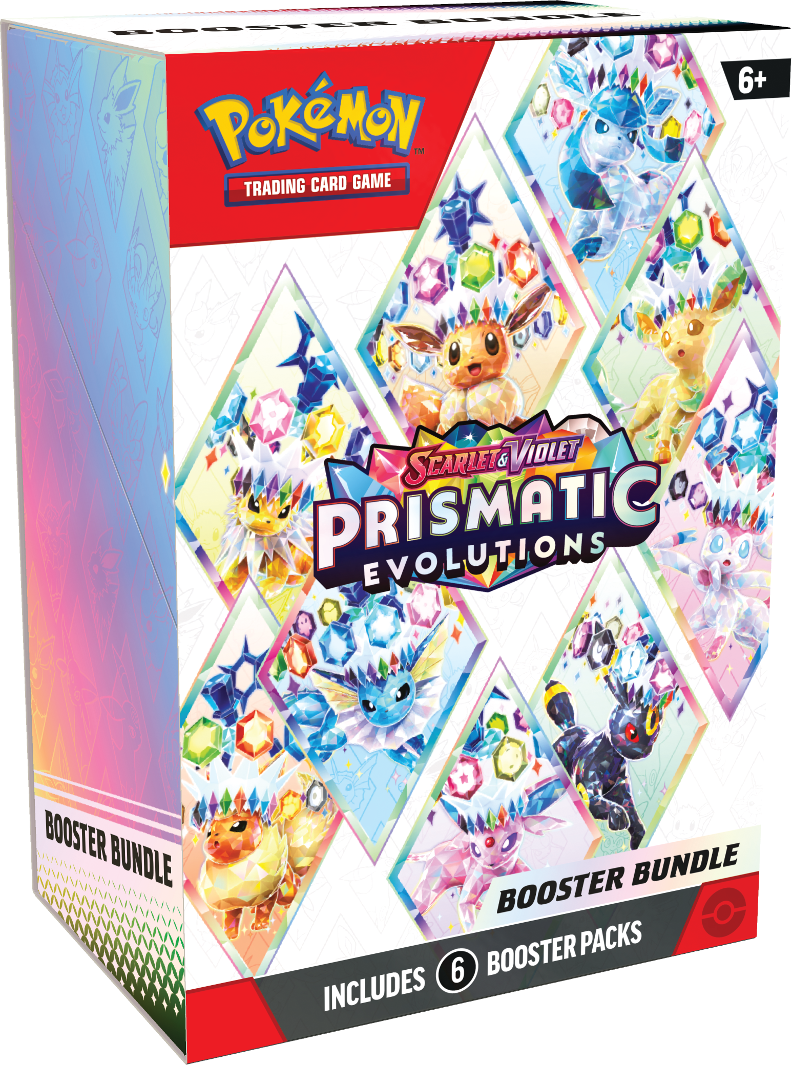 Prismatic Evolution Booster Bundle Display Case