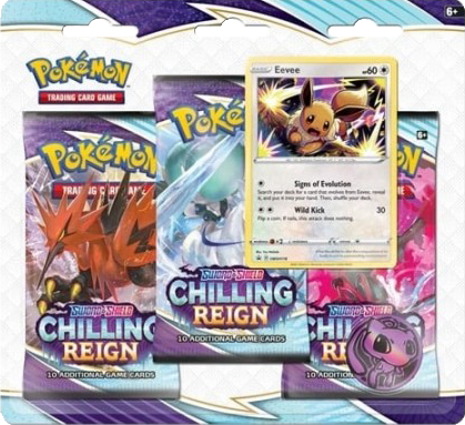 Chilling Reign 2 Pack Blister [Galarian Zapdos V, Articuno V, Moltres V]