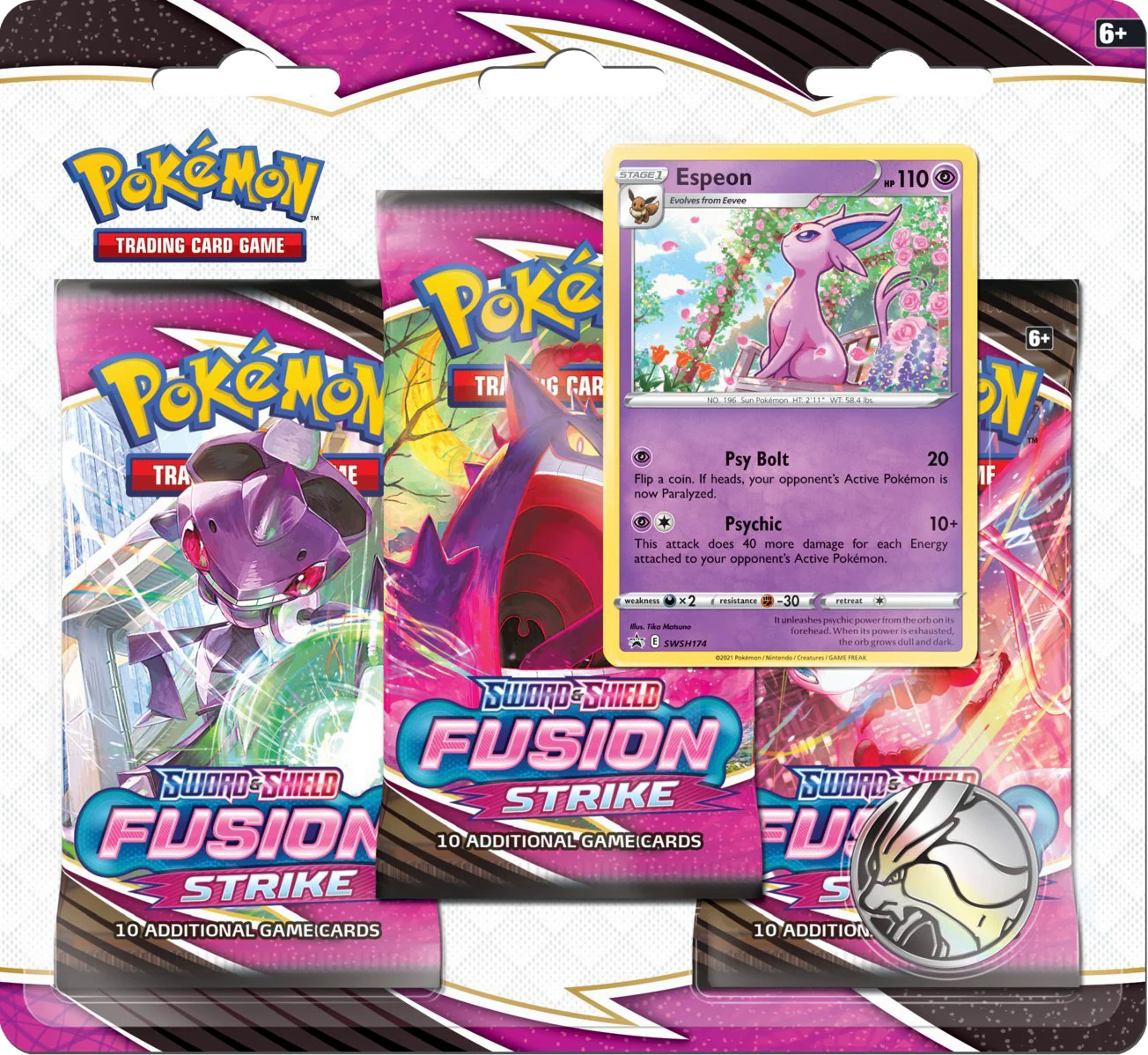 Fusion Strike 3 Pack Blister [Eevee]