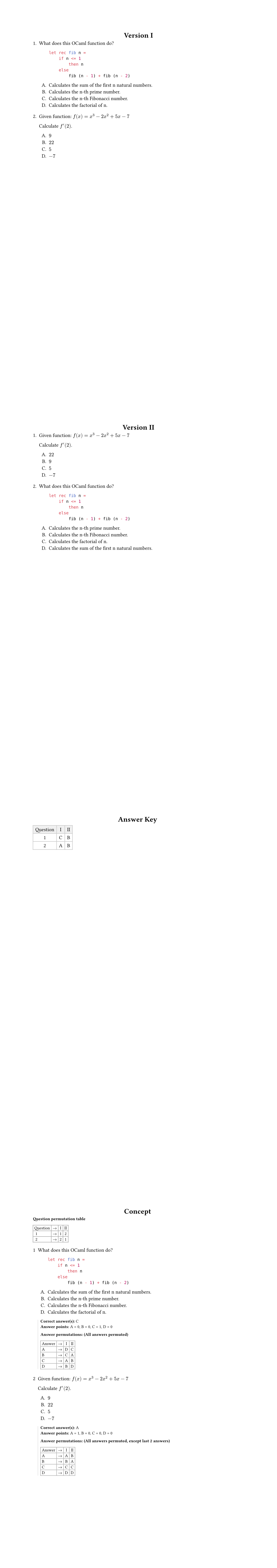 Quick Start Example