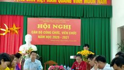 Hội nghị CBCCVC năm học 2020-2021