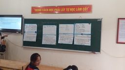 Tiết học thực hành môn công nghệ của các em học sinh lớp 6