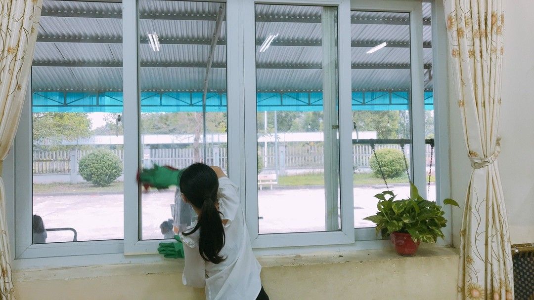 Công tác chuẩn bị đón học sinh đến trường sau kỳ nghỉ dài phòng, chống dịch Covid-19