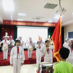 LỄ KẾT NẠP ĐỘI VIÊN NĂM HỌC 2020 - 2021