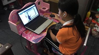 Dạy và học trực tuyến tại Trường Tiểu học Đình Bảng 2