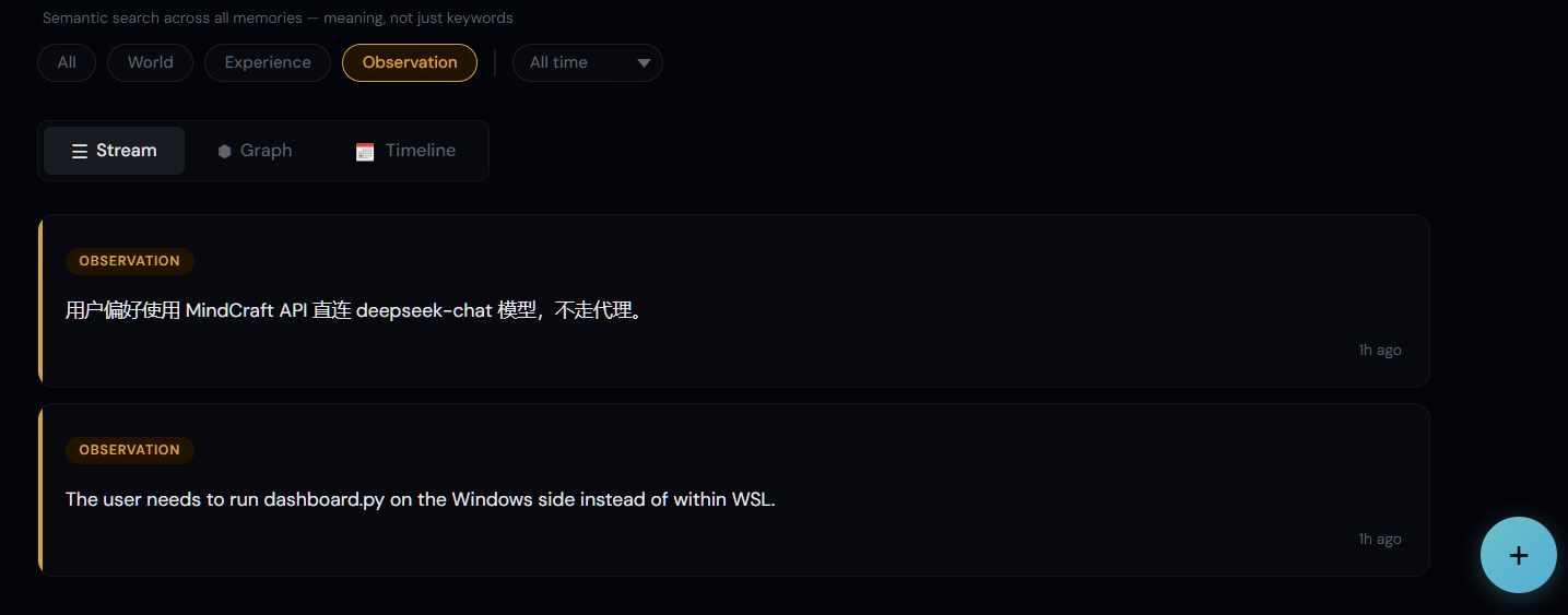 Filter by observation type