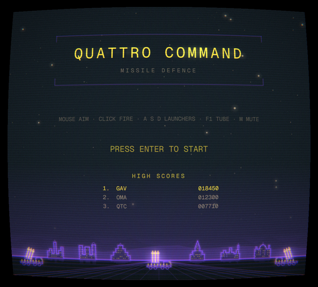 Title screen