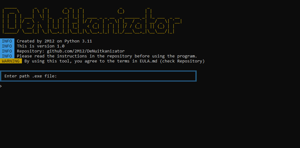Main Menu