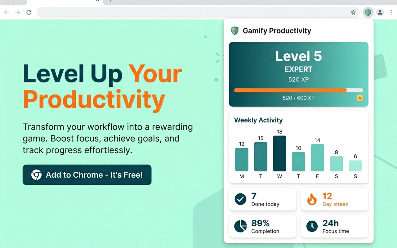 AyaMir gamification XP levels achievements
