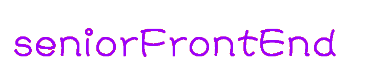 seniorFrontEnd