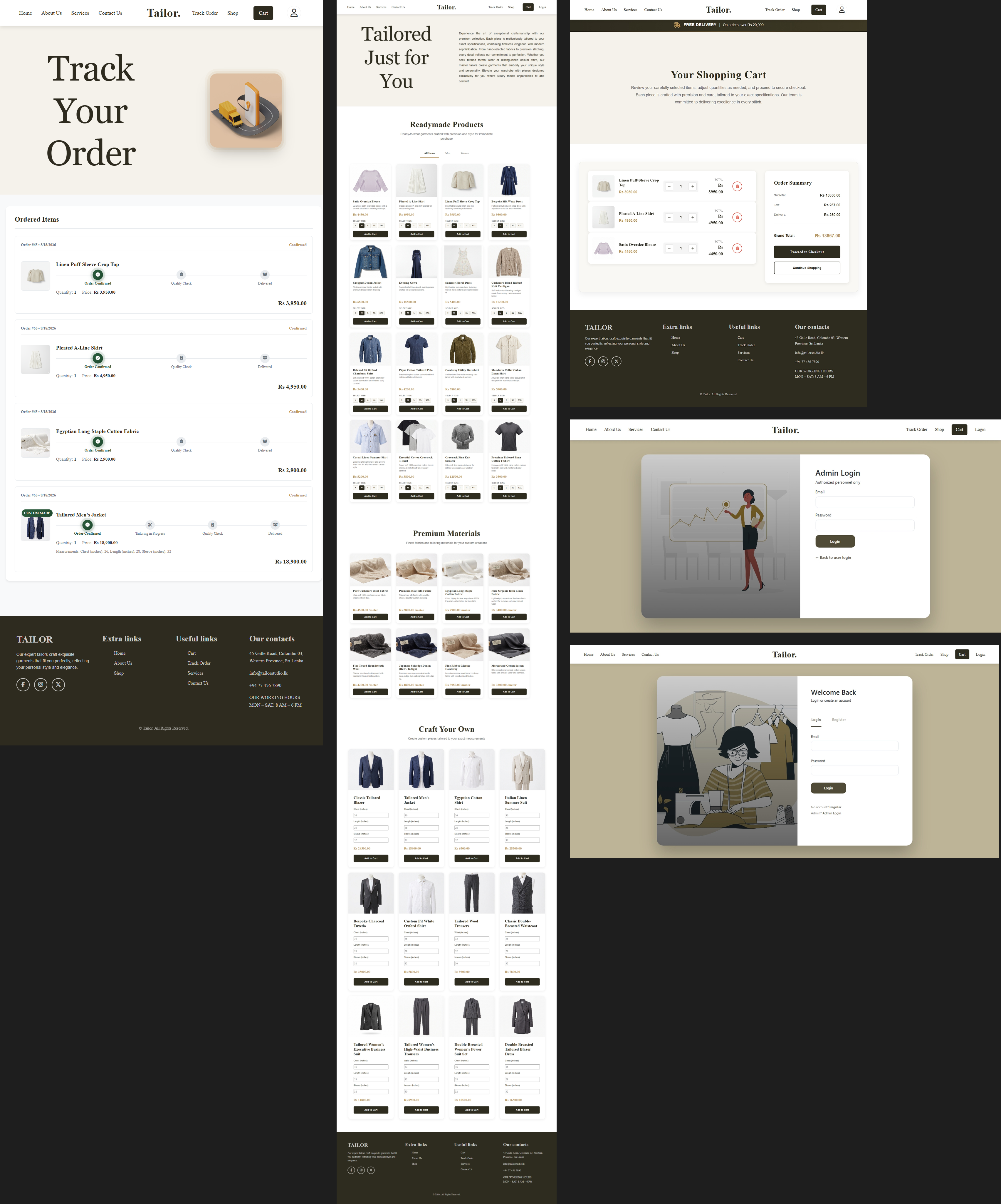 Retail & Order Tracking Showcase