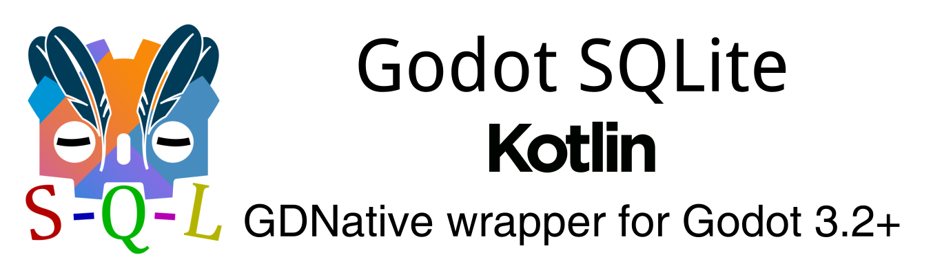 Godot SQLite Kotlin banner