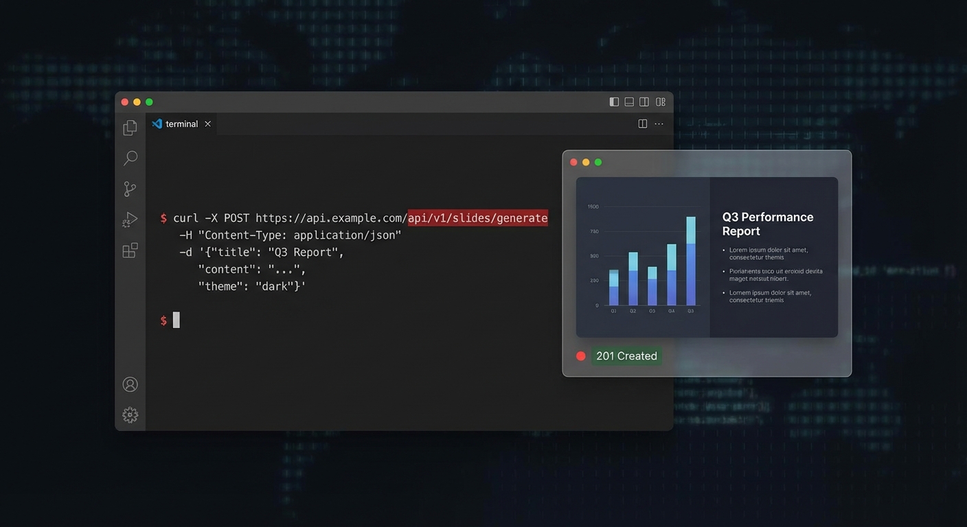 Best AI Presentation API cover