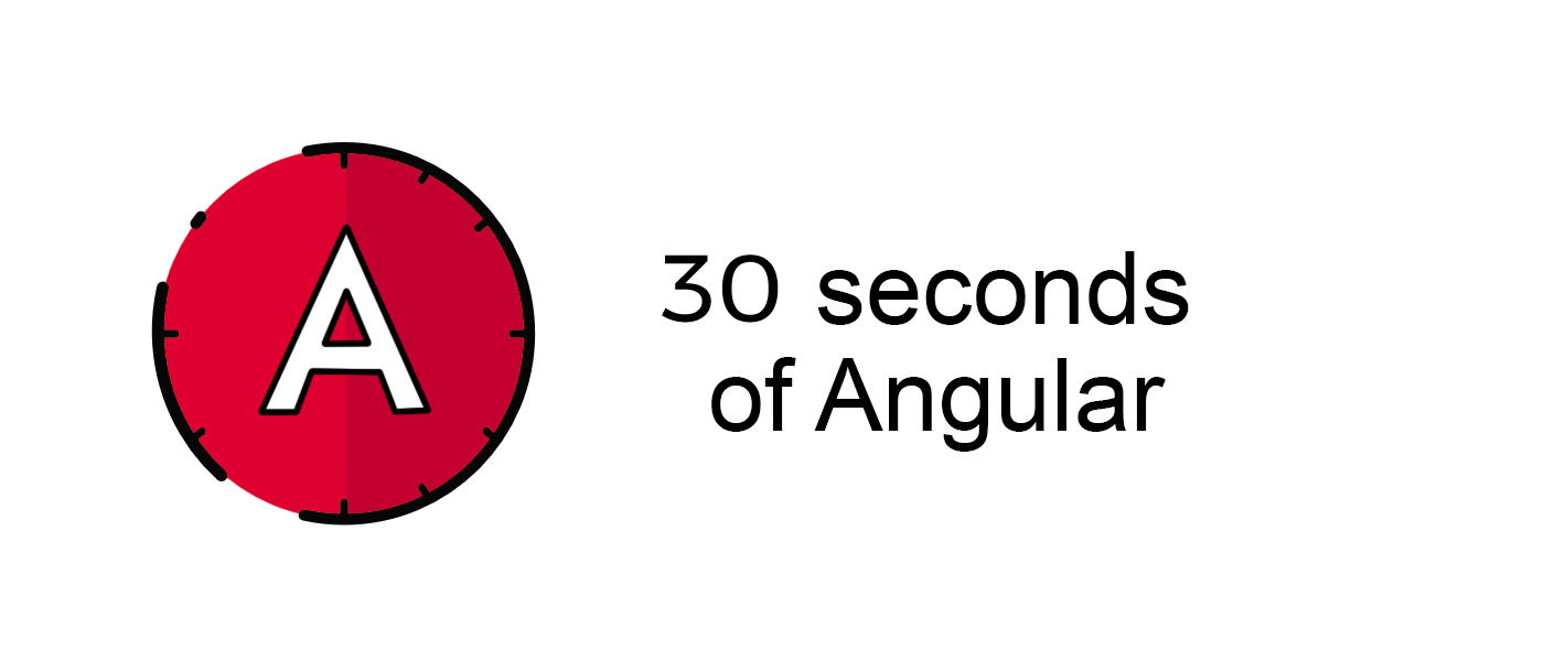 Logo 30 Seconds of Angular