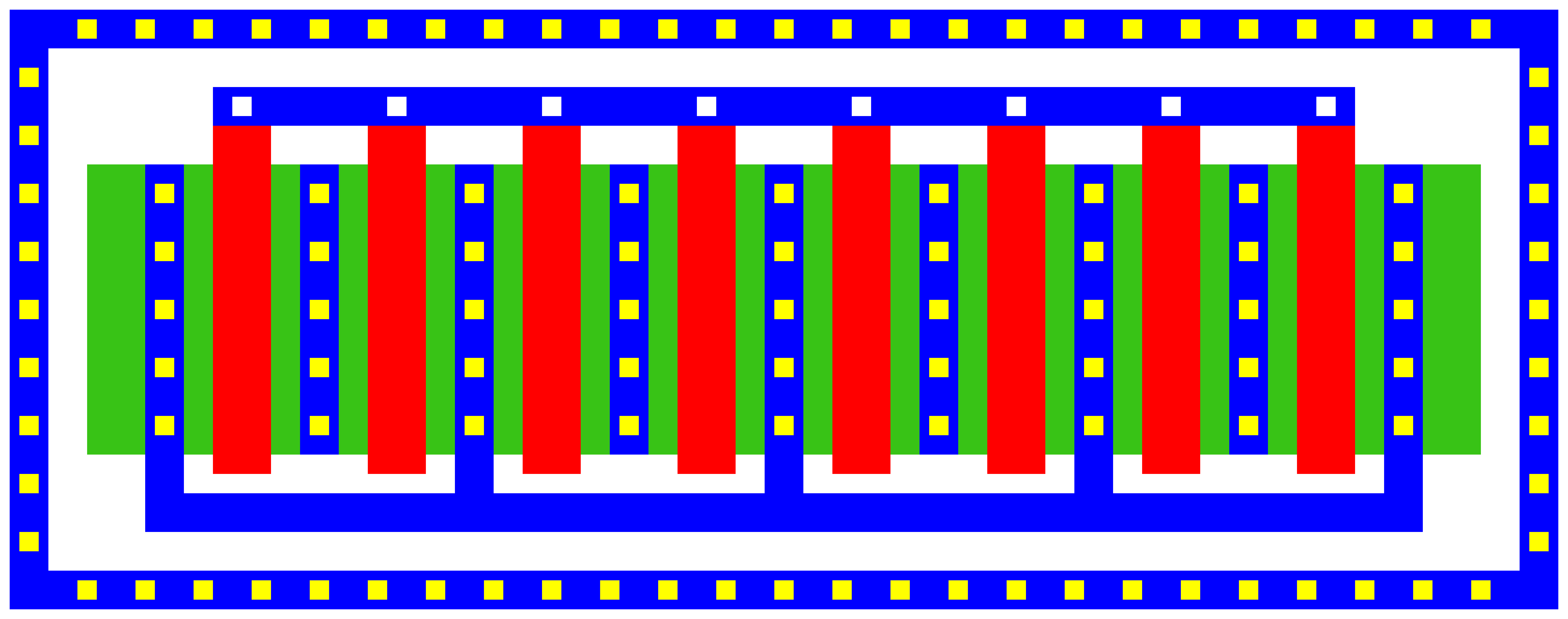 Complex transistor with many parameters