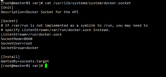 docker.sock文件配置位置