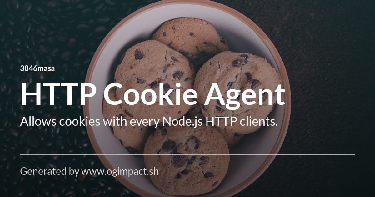 HTTP Cookie Agent