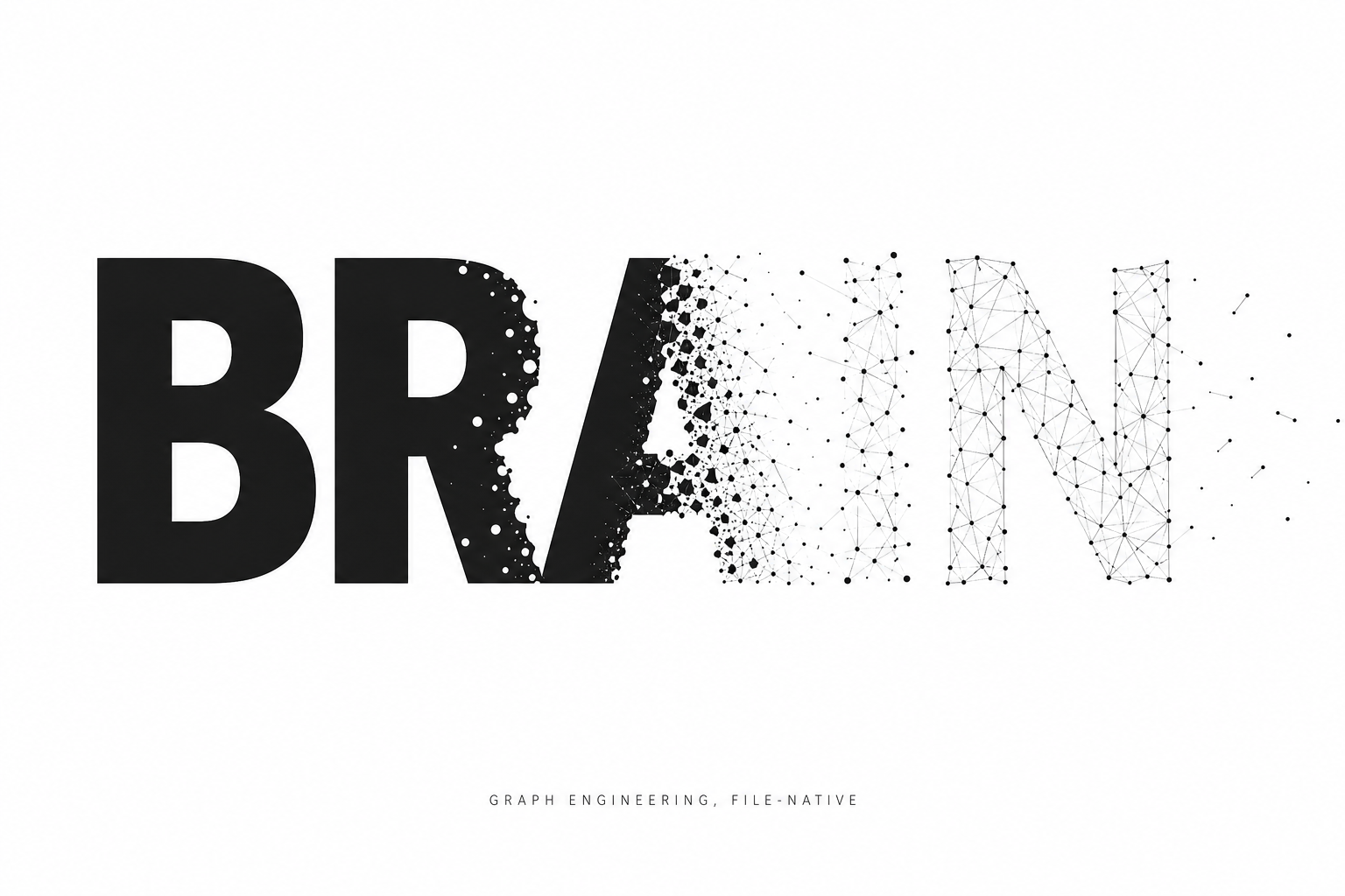 Brain — graph engineering, file-native