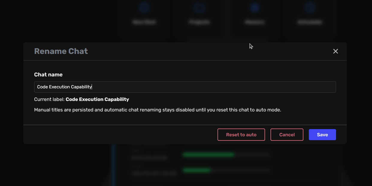 Chat Rename screenshot 2