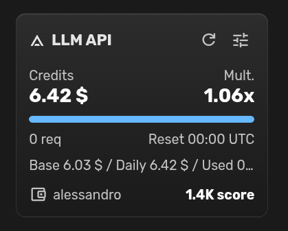 LLM API Visor screenshot 1