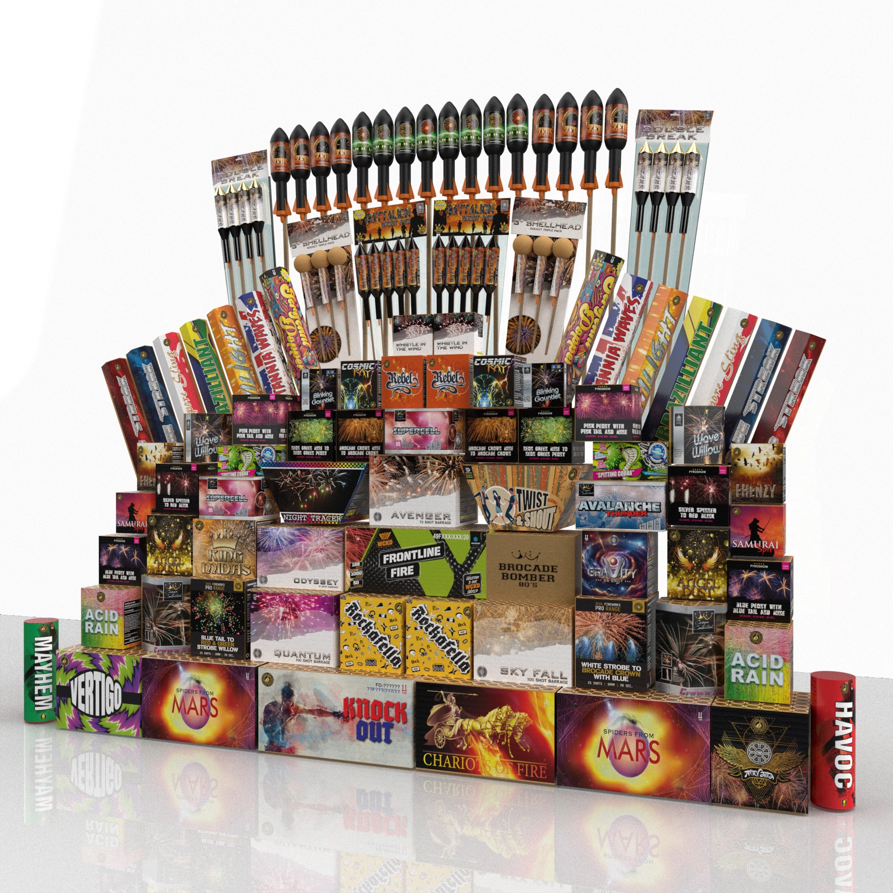 Mega Display The Firework Guys | Premium Fireworks UK