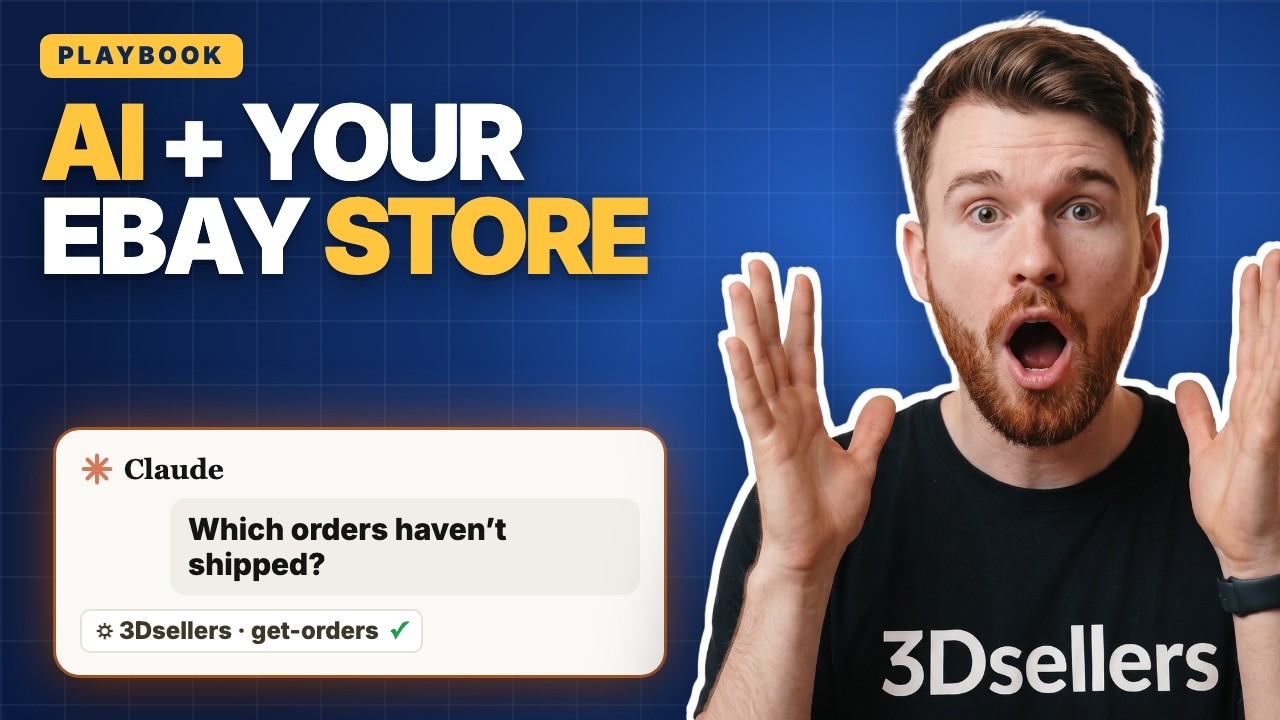 Watch: AI and your eBay store with the 3Dsellers MCP server