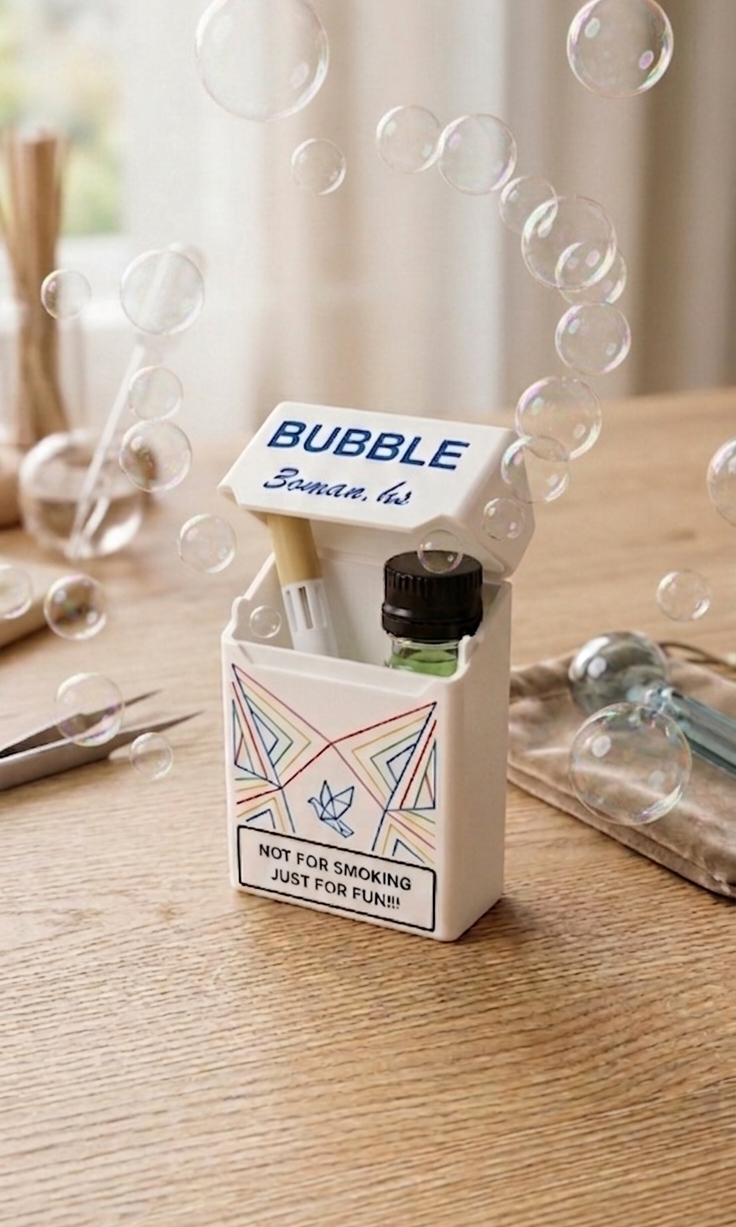 Bubbles Cigarettes Package
