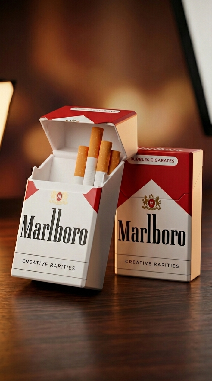 Bubbles Cigarette Package