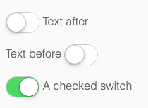 Example switches