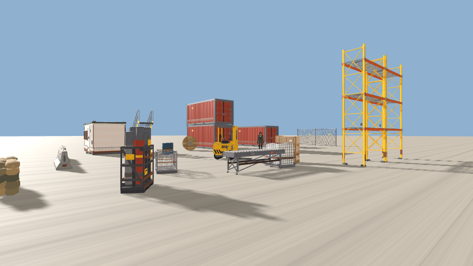 Warehouse FPS screenshot