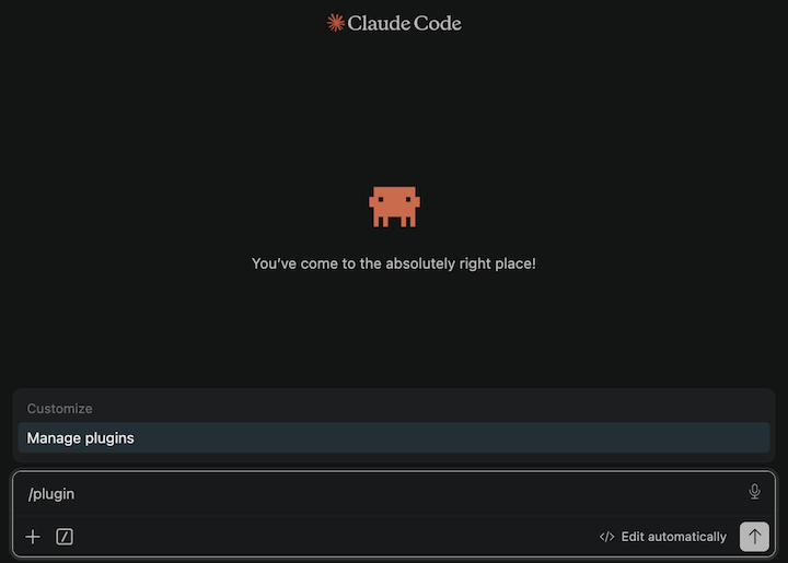Manage Plugins