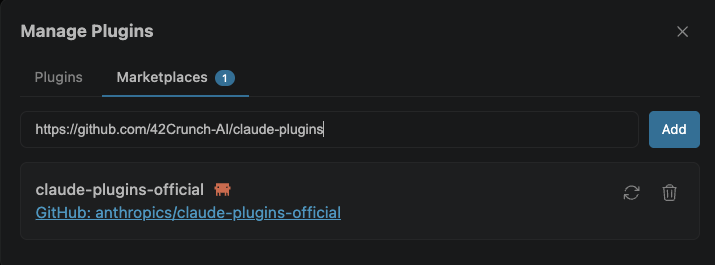 Add Marketplace