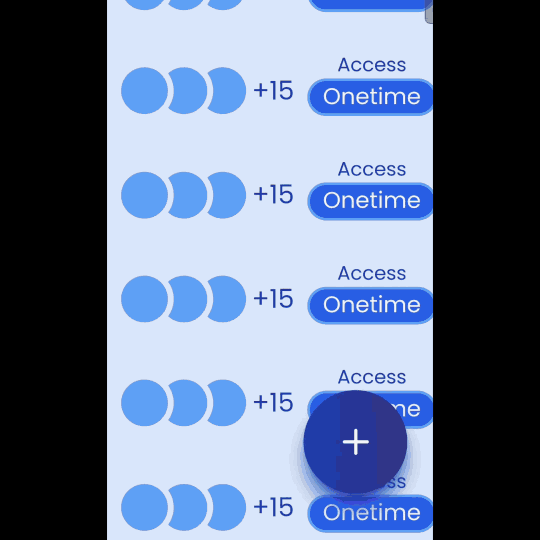 Demo of React Floating Button Component