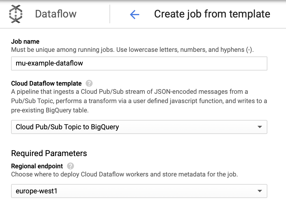 DataFlowConfig