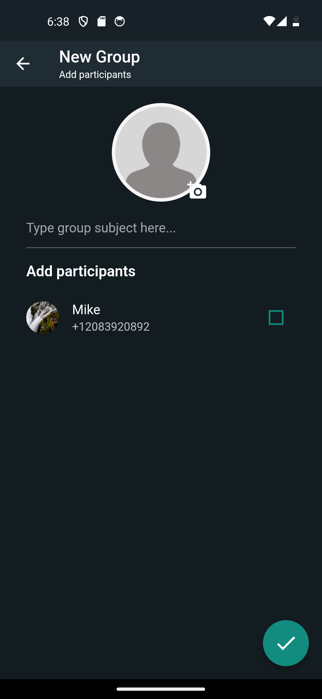 Create Group